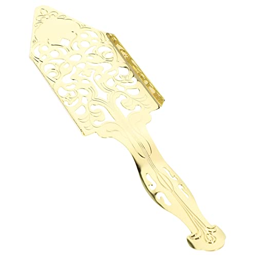Alipis Absinthe Dripper Stainless Steel Decorative Spoon Cocktail Filter for Home Bar Use Handheld Absinthe Spoon
