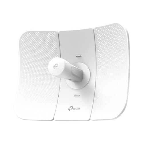 TP-Link CPE610 Outdoor CPE 5GHz 300Mbps, Antenna direttiva ad alto guadagno 23dBi 2×2 MIMO, Nuovo lancio
