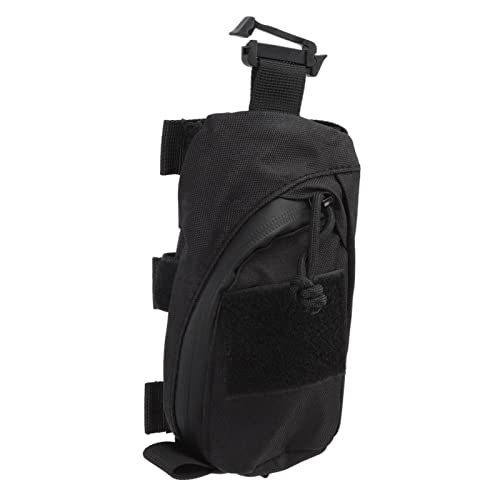 Mochila Ao Ar Livre Alça de Ombro Bolsa Clipe Em Bolsa Acessório Caminhantes Lona Resistente Náilon à Prova Dwaterproof água (Preto)