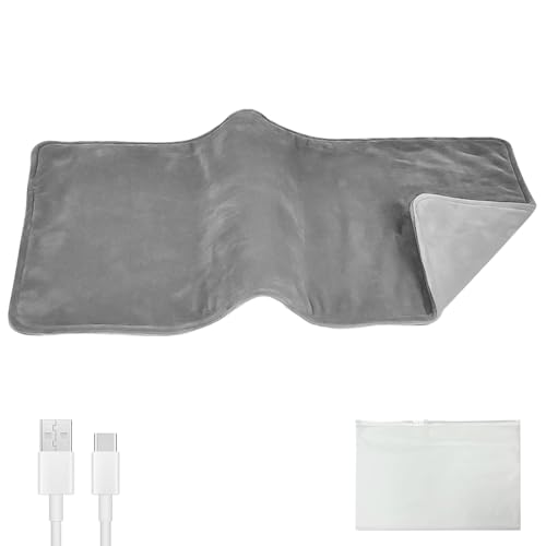 Rakuker USB Heizmatte 5V, Tragebar USB Heizkissen, 30 X 60cm USB...