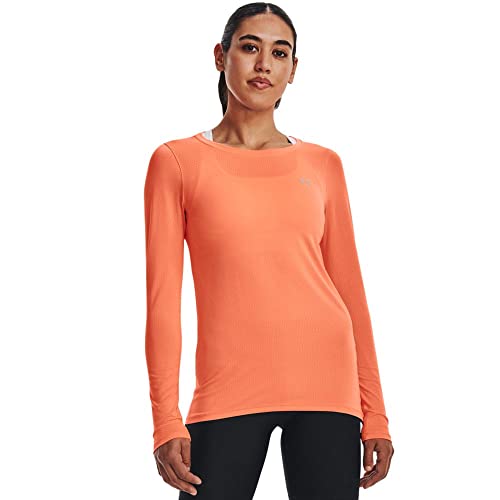 Image of Under Armour Women's Polyester Solid HG Armour Long Sleeve | 1328966-001