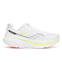 Saucony Men's Guide 17 Sneaker,White/Black,11 US