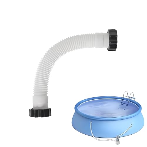 Manguera para bomba de piscina, manguera de filtro de piscina de conexión rápida, piezas de tubería flexibles y resistentes para mantenimiento de natación, bañeras de hidromasaje, filtración, lavado a