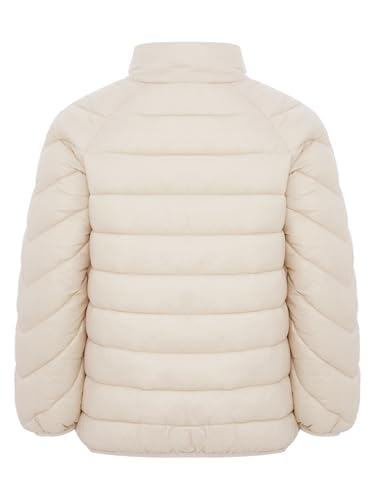 Image of Linjinx Kids Girls Boys Winter Coat Water-Resistant Zipper Puff Jacket Warm Lightweight Down Coat Outerwear