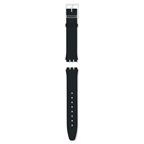 Preisvergleich Produktbild Swatch ASFK361 Skin Classic Black Silicone Replacement Strap