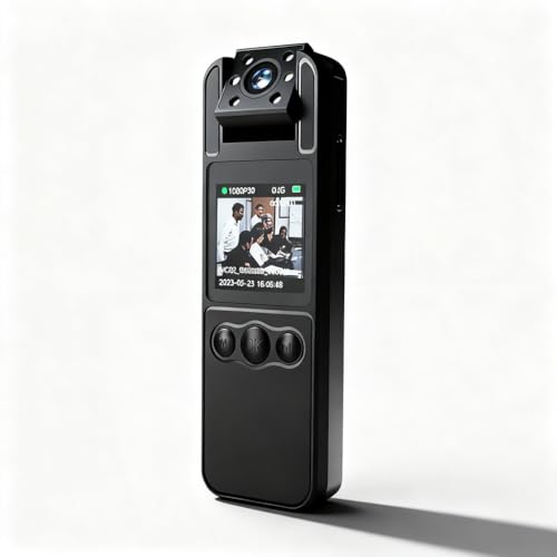 Caméra Sport Action 1080P, Mini Webcam avec écran couleur 1.3 pouces