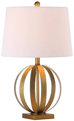 Set de 2 Lámparas de Mesa Doradas Moderna 25"