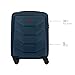 WENGER Prymo Carry-On Hartschalenkoffer, Handgepäck, Trolley, 36 (43) l, Sicherheitsschloss, Damen Herren, Reisen Urlaub, Blau, 653632