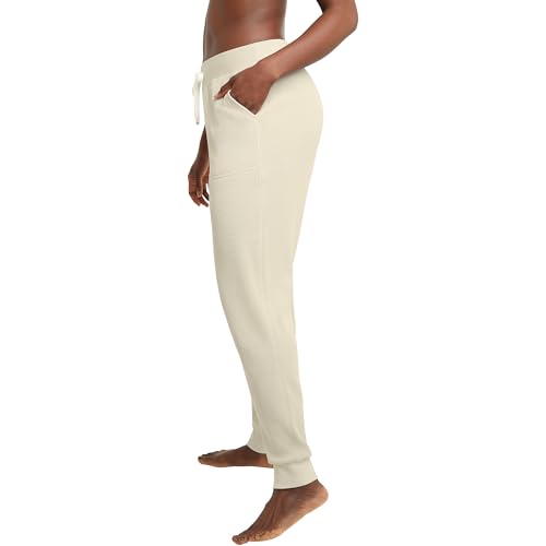 Hanes Originals Women's Waffle Knit Lounge Joggers, 30"3