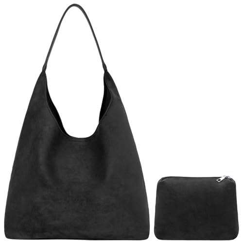 Bolso Suede Hobo para Mujer Trendy Tote y Shoulder miniatura 1