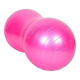 MOTHNUR Pelota Pilates Embarazada Antirrebote con Bomba Pelota y Embarazo Balón Estabilidad Forma Cacahuete para Gimnasio Casa Masaje y PVC Grueso Seguridad