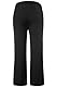 Ulla Popken Damen Thermohose leicht Schneehose, Schwarz (Schwarz 10), 44
