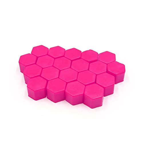 Silicona luminosa coche tapas de 19 mm para personalizar las ruedas en rutas nocturnas