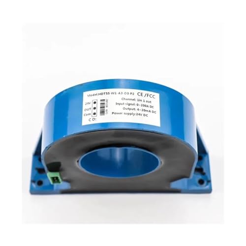 Sensor CA perforado CC para medir consumos elevados hasta 1000 amperios sin cortar el cableado 2