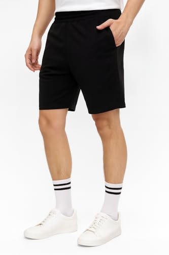 Calmera Socks Cotton Sports Crew Socks, White with Black Stripes, Classic Collegiate Style, 4-Pack2