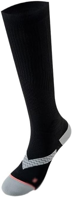 Sports Pressure Calf Socks Towel Bottom Skipping Rope for Circulation, Athletic Recovery & Travel