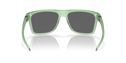 Image of Oakley Sunglasses for Men - OO9100 Leffingwell Rectangular Sunglasses PRIZM Lenses