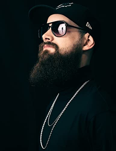 925 Sterling Silver Rope Chain Lobster Clasp 2.5mm Silver Chain for Men Women Silver Necklace Chain 16-30 Inches4