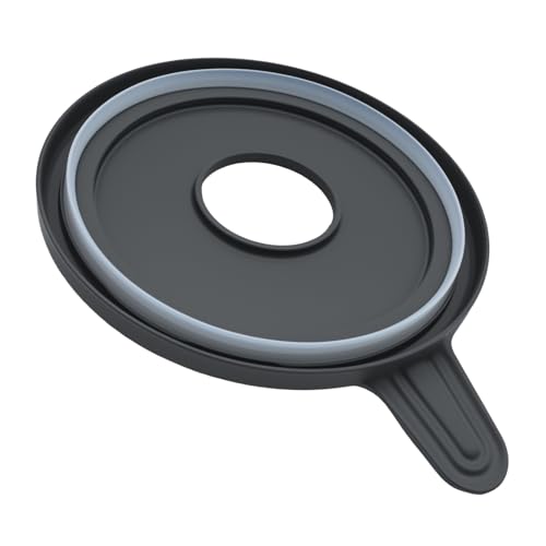 Ollanoos Tapa reutilizable para tazón de mezcla con boquilla de vertido, práctica funda de nailon y silicona de repuesto para THERMOMIX TM5 TM6, ideal para cocinar en casa y preparar alimentos