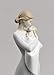LLADRO Mother Figure A Mother's Embrace in Matte Satin Green Porcelain. Decorative Figure of a Woman and her Baby in Arms.