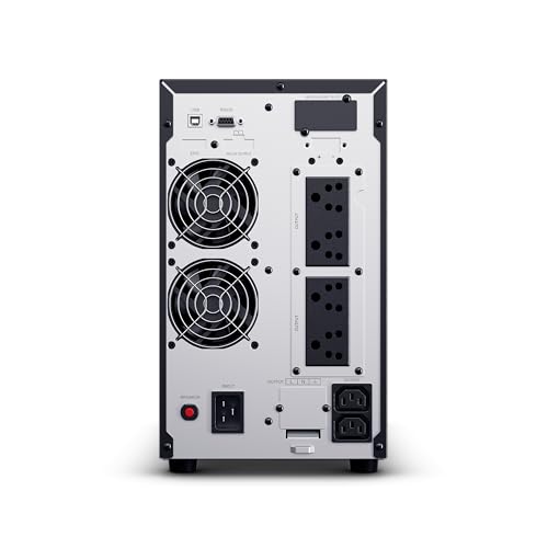 Image of CyberPower OLS3000EC, Online 3KVA UPS with inbuilt Battery, 3000VA /2700W, an Ideal UPS for NAS /Storage Devices, Networking Devices, Security /Emergency Systems and Surveillance Systems.