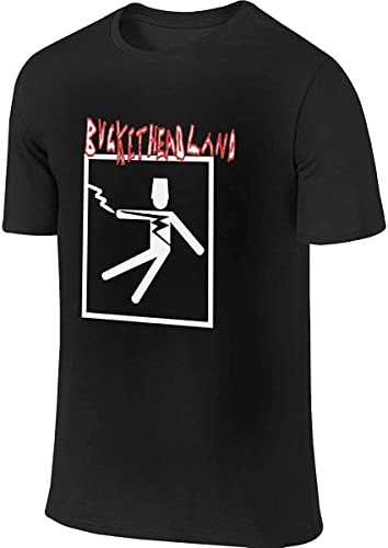 Photo de Buckethead Man's Unique Design Round Neck Cotton T-Shirt T-Shirts à Manches Courtes(Large)