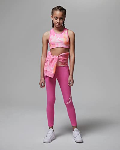 Junior Sports Essential Printed Bra Girls Size Medium and Large Color Pinksicle and White3