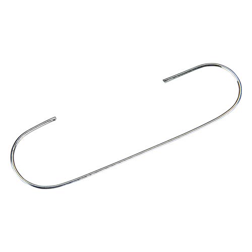 Club Pack of 100 Silver Christmas Ornament Hooks 1.5