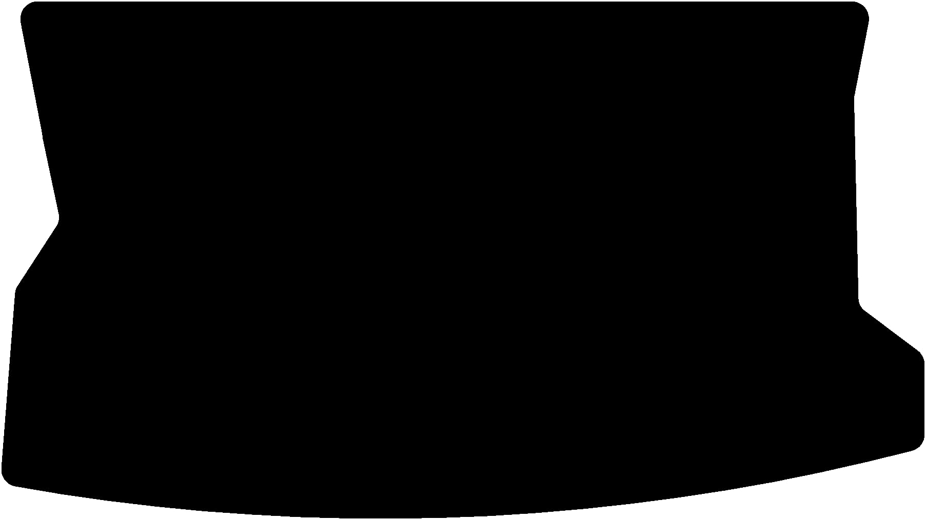 Tapis de Coffre Compatible avec Renault Clio 2 1998-2005 Correspondant à la Version: Compatible avec Les Versions de Coffre à Plancher Bas | Qualité: Comfort