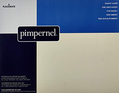 Pimpernel Classic Burgundy Placemats, Set of 6, 30.5 x 23cm - Image 4