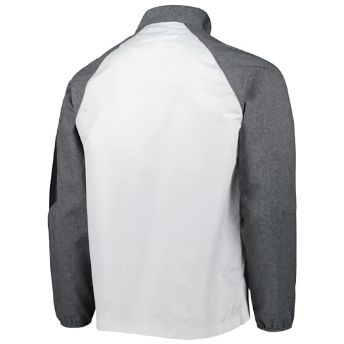 Image of Dunbrooke Men's NFL Hurricane Raglan Full-Zip Windbreaker Jacket