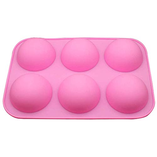 image for nanjingqin Half Circle Silicone Mold, Christmas Share Semi Sphere Sili