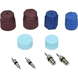 A/C System Valve Core and Cap Kit Compatible With Ford Thunderbird 1997 PC-1031105