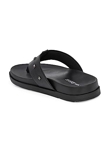 Image of San Frissco Men's Sandal with Cushioned Footbed /Ultra Soft Lightweight Durable Chappal with Bounce Back Upper Material /Festive Ethnic Wedding Slip on Slippers for Men