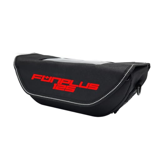 Sacoche guidon moto étanche Fun Plus 125 - Sac navigation voyage moto léger et robuste
