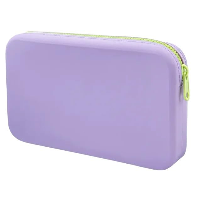 Borsa per Il Trucco, Trousse per Cosmetici, Contenitore per Strumenti per Il Trucco, Pennello Portatile da Viaggio
