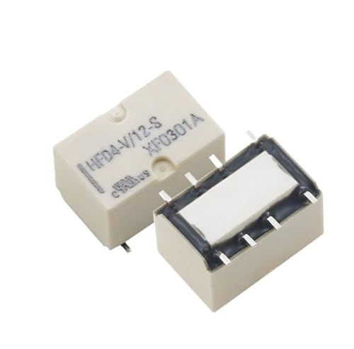 Relais de signalisation 12V HFD4-V/12-S SMD à faible consommation pour maison connectée