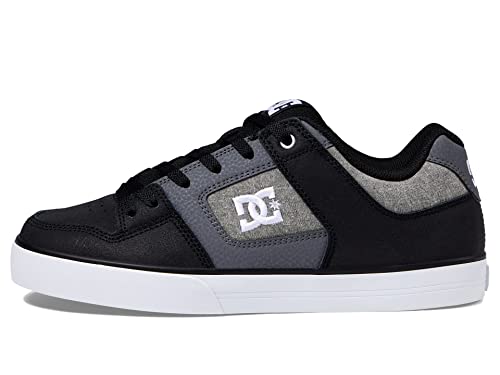 Image of DC Mens Pure Low Top Lace Up Casual Skate Shoe SneakerSkate Shoe