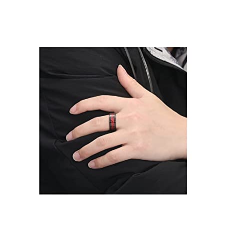Image of Men's Stainless Steel Western Style Band Rings Collection for Men /Boy's