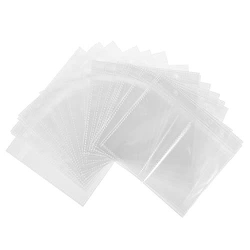 Veemoon 20pcs Refill Photo Album Pages - Clear Card Sleeves - Album Protectors for Photos and Postcards