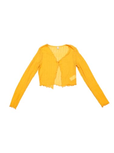 Image of Allegra K Bolero Shrug for Women's Sheer Mesh Tie Front Textured Crop Shrug for Evening Dresses