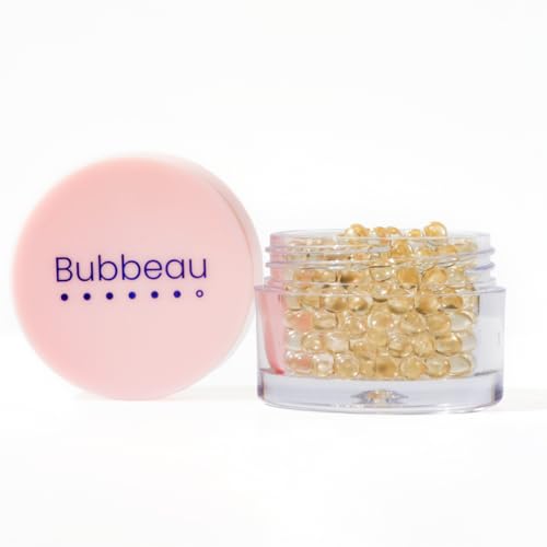 Bubbeau All Natural Cuticle Oil Beads | Moisturizes & Strengthens Nails with Non-greasy, Fast-absorbing, All Natural Oils (2-Month Supply)