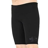 FELLOW メンズ ウェットパンツ 1.5mm 男性用 ウェットスーツ ハーフパンツ サーフパンツ サーフィン シュノーケリング SUP ダイビング 日本規格 BLACK NAVY L サイズ