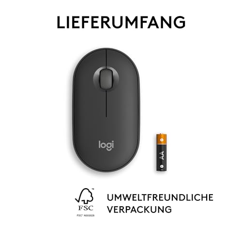 Logitech Pebble Mouse 2 M350s grafit