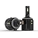 KITOCARTOP LED Headlight Bulbs 90W 9000LM 6000K Fit for 2012-2018 Volkswagen Passat Golf Tiguan Golf GTI Touran Headlamp Plug and Play Easy Installation Low Beam Led Headlight Bulbs Black