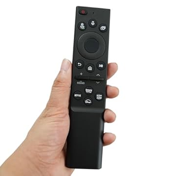 Controle remoto de substituição por voz BN59-01385A compatível com Samsung Neo QLED 4K 8K Smart TV Series Q60BD/QN85BD/Q60B/QN85B/Q80/Q80B/Q80BD/QN90B/QN900B/QN800B/QN90BD/QN95B e S95B TV OLED (200)