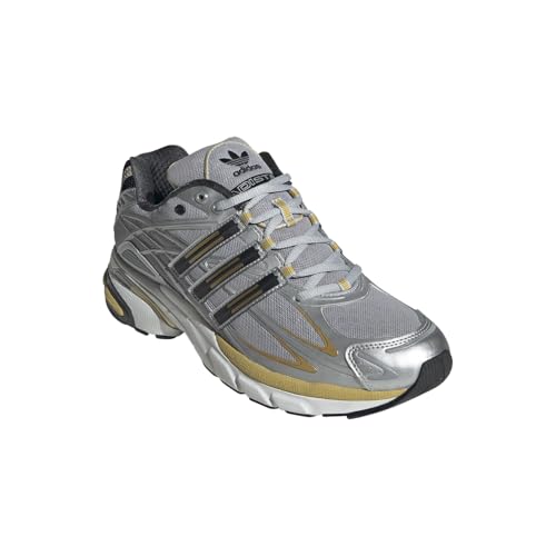 adidas Mens Adistar Cushion Metallic Lace Up Sneakers Shoes Casual - Gold, Silver2