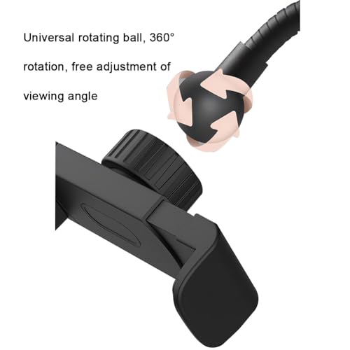 Support de diffusion en direct rotatif 360° réglable pour vidéos stables