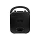 RockJam 10-Watt Rechargeable Bluetooth Karaoke Machine with Two Microphones, Voice Changing Effects & LED Lights - Black