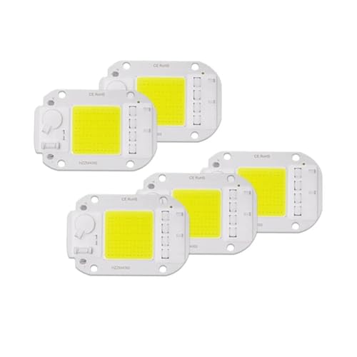 GAKMTMFAC(X) 5 s[X/bg LED COB v`bv 20 bg 30 bg`bv LED 50 bg AC220V 240 V hCo[X DIY tbhCg LED dX|bgCgOvr[Y(6000K,